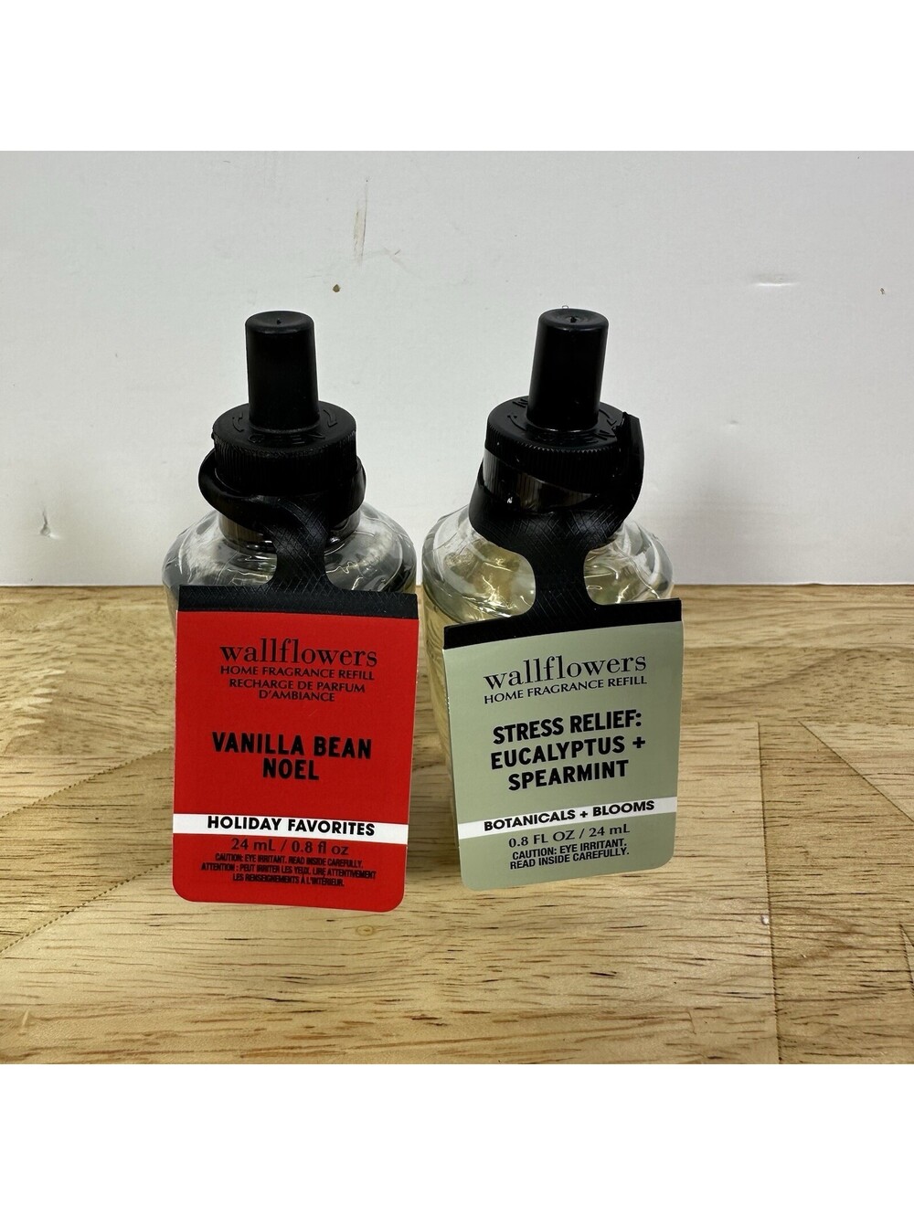 Bath & Body Works Wallflowers Refill Vanilla Bean Noel 24mL Holiday NEW